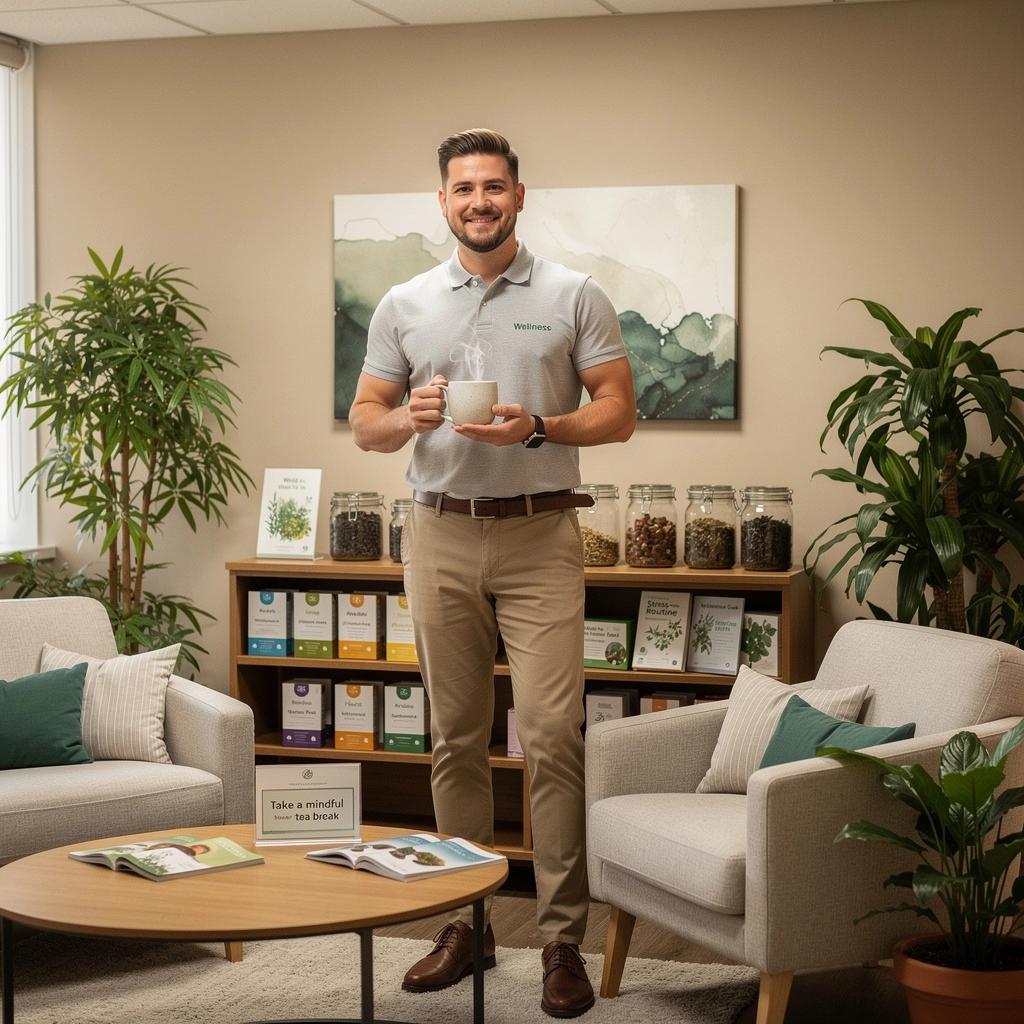 Relaxujúca atmosféra so šálkou čaju a knižkou v ruke.